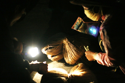 Di cho ma o thai binh